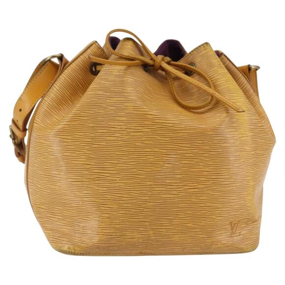 LOUIS VUITTON Epi Petit Noe Shoulder Bag Yellow M44109 - Picture 1 of 12